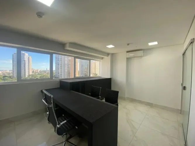 Sala Comercial 44m² Mobiliada Flamboyant Park Bussiness Jardim Goiás Goiânia