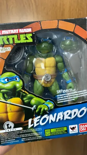 SH figuarts Leonardo Tartarugas ninja