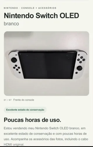 Nitendo Switch OLED