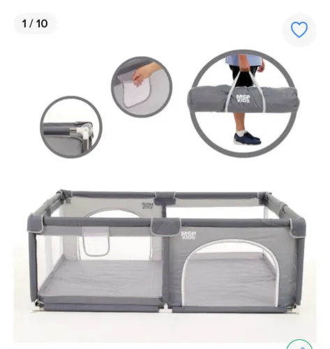 Cercado Grade Tela De Proteção Portão Bebe Infantil Criança MSP KIDS