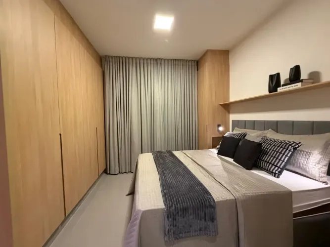 APARTAMENTO MOBILIADO E DECORADO | 2 QUARTOS (1 SUÍTE) | SETOR BUENO