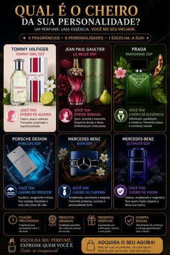 Vendas perfumes importados