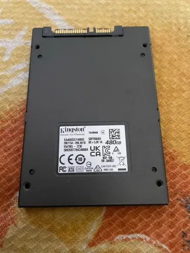 HD SSD Kingston 480 GB