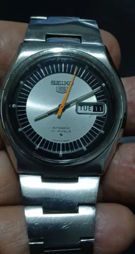 RELOGIO SEIKO 5 MODELO 6119 FUNCIONANDO 100%