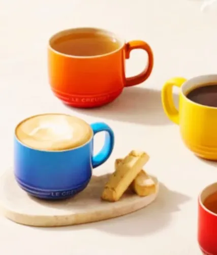 Set Duas Canecas São Francisco Azul Lápis Le Creuset