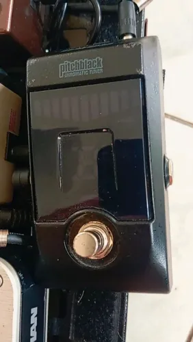 Pedal afinador korg pitchblack