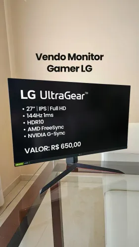 Monitor LG UltraGear - 27 Polegadas