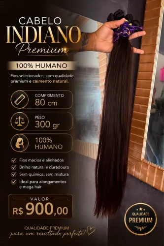 Cabelo humano mega hair
