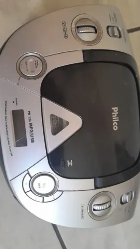 Som Portátil Boombox Philco PB126 MP3/USB