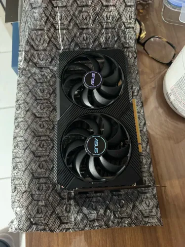 Placa de Vídeo RTX 3060 Asus Dual 012G V2 NVIDIA GeForce, 12GB GDDR6,
