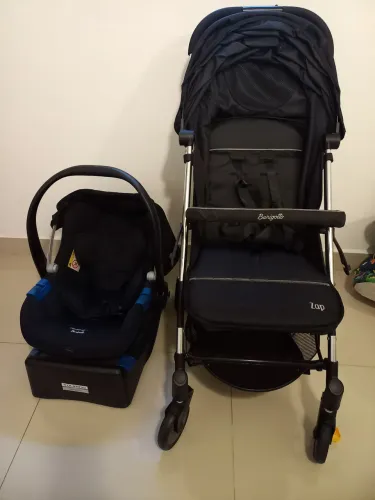 Carrinho de Bebê + Bebê Conforto Burigotto Zap