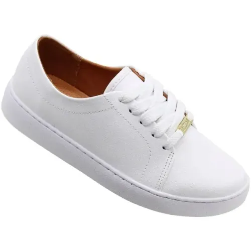 Vizzano Tênis Feminino Flatform Casual Confortável Branco 121420516072