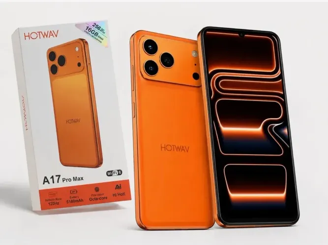 Celular Hotwav A17 Pro Max (sabor iPhone)