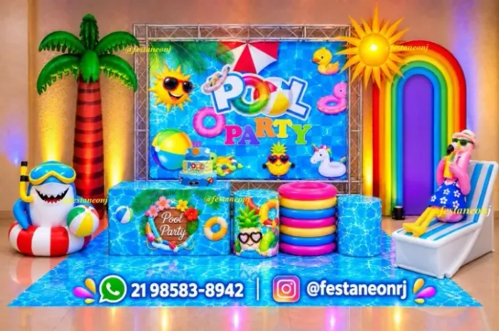 Decoração Pool Party