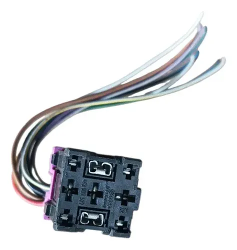 Soquete Plug Conector Chicote Caixa Fusível Vw Golf 1999 08