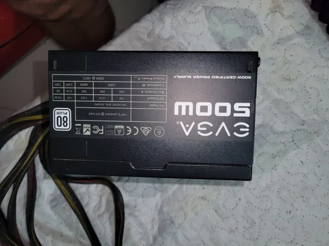 Fonte evga 500w