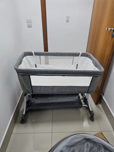Berço Portatil Moises Balanço Mosquiteiro Infantil Pipdip