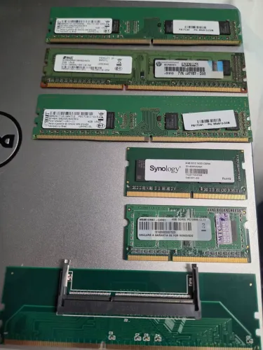 Memórias ddr3 e ddr4 para desktop e para notebook