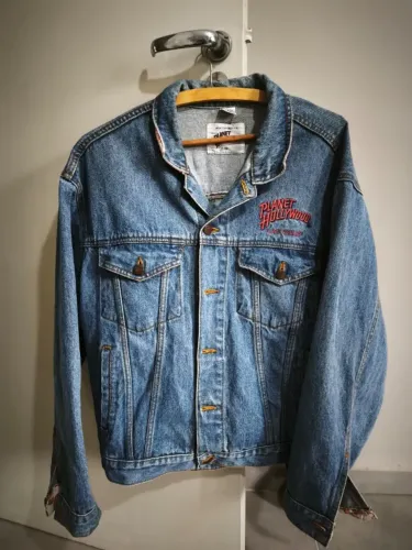 Jaqueta Jeans Planet Hollywood (original)