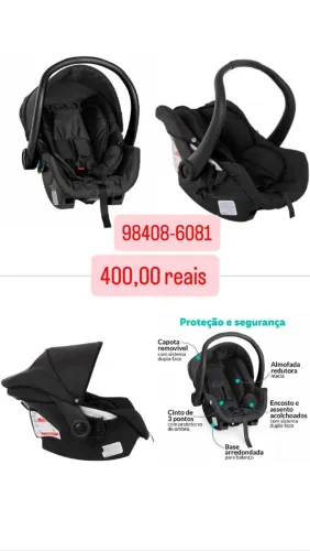 Vendo um bebê conforto