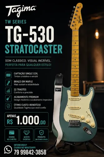 Guitarra Tagima Tg-530 Stratocaster