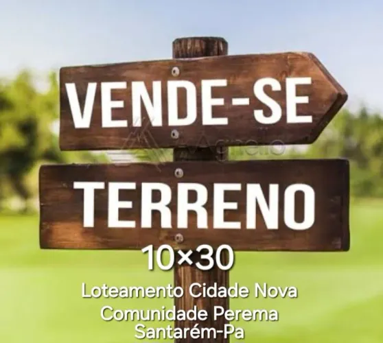 Vendo ou troco terreno medindo 10×30