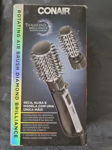 Escova secadora rotatória