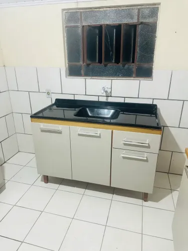 Balcão de pia com Cuba de marmorite / NOVO