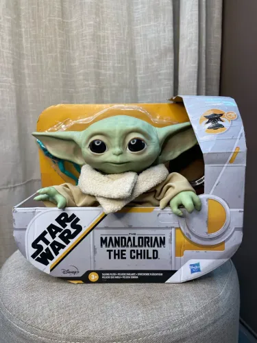 Star Wars The Mandalorian Grogu Baby Yoda Boneco Colecionável