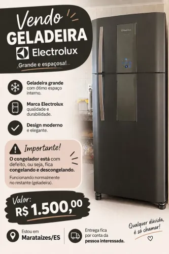 Geladeira Electrolux