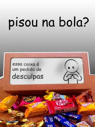 Caixa de Doces Personalizada para Presentes e Aniversários