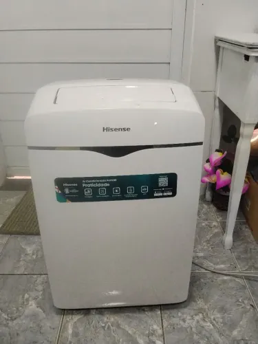 Ar condicionado novo usado apenas uma vez