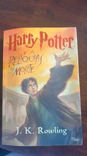 Livro Harry Potter e as Relíquias da Morte
