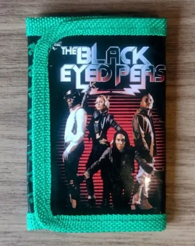 Carteira com Velcro da Banda The Black Eyed Peas