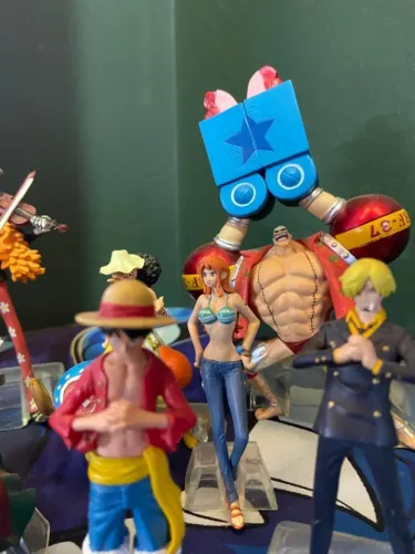 Coleção One Piece Salvat Original - 9 Figures | Bando Chapéu de Palha