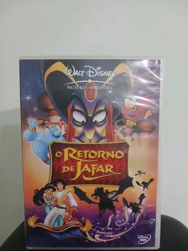DVD Disney o retorno de Jafar