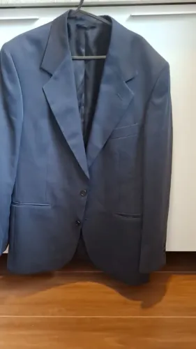 Terno, blazer, paletó 100% poliéster 48