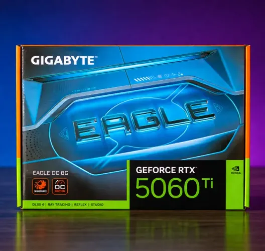 Placa de Vídeo Gigabyte Eagle OC 8GB GeForce RTX5060TI GDDR7