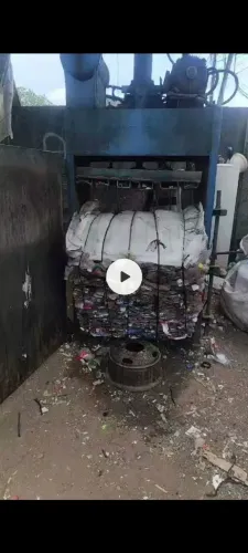 Prensa hidráulica pra recicláveis