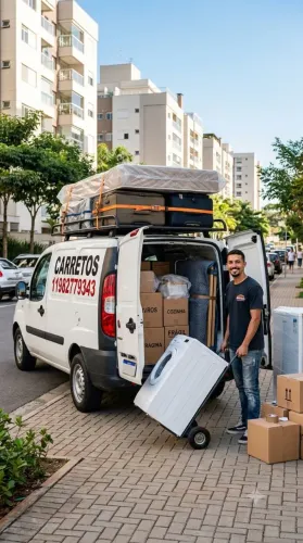 MUDANÇAS RÁPIDAS E CARRETOS 