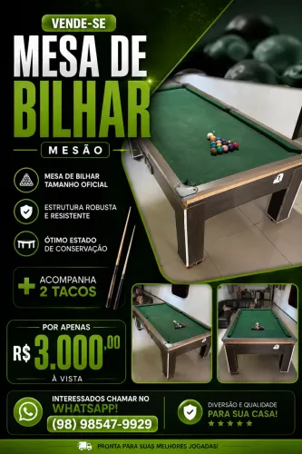 Mesa de Bilhar