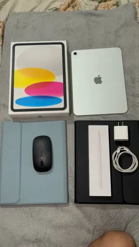iPad 11 Wi-Fi (A16) chip bionic, 128gb cor prata, acompanha acessórios 