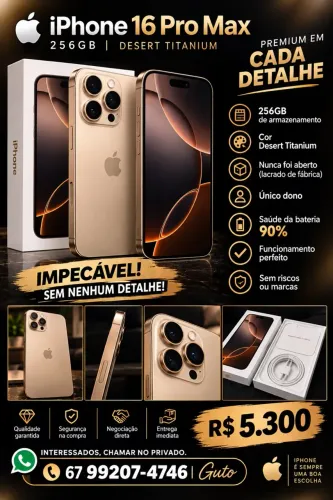 iPhone 16 pro Max 256