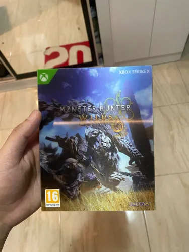 Monster hunter wilds (versão especial com sleeve) Xbox series s/x