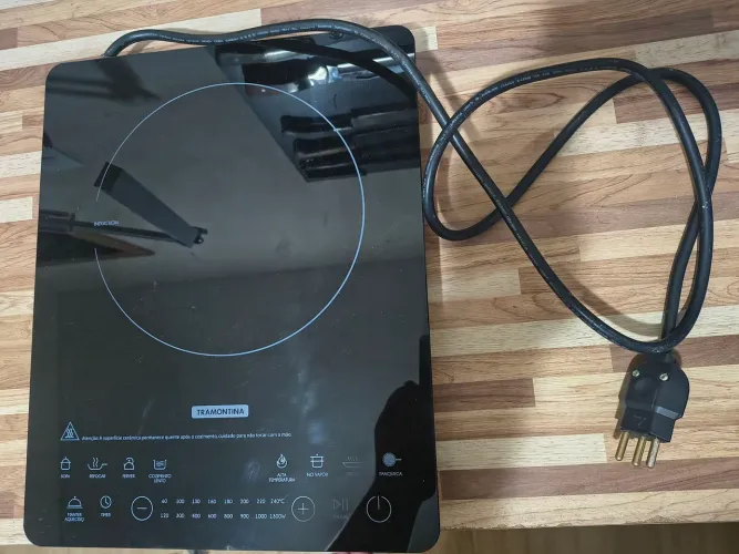 Cooktop Eletrico Indução Portatil Tramontina Mono Slim 127v