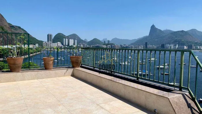 Cobertura com 6 dormitórios à venda, 530 m² por R$ 18.000.000,00 - Urca - Rio de Janeiro/R