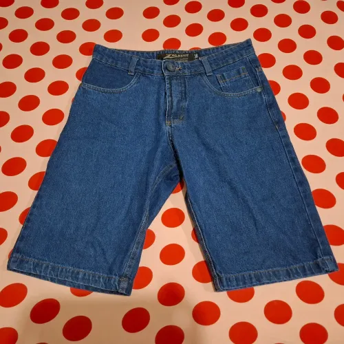 Short Jeans Azul Escuro Número 38 Zag-Naiff