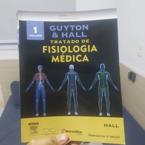 Tratado de fisiologia médica Guyton e Hall tradução 12 edição. 3 volumes completos