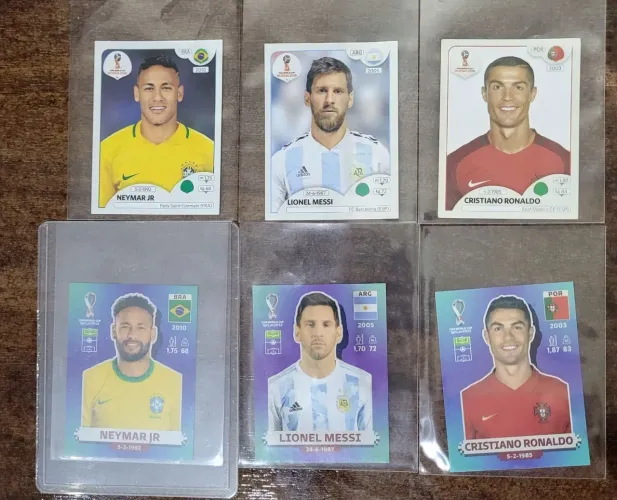 Figurinhas Craques Copas
