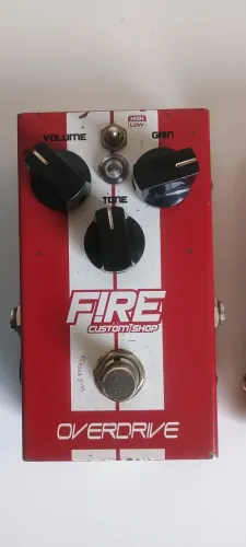 Pedal overdrive Fire custom shop
